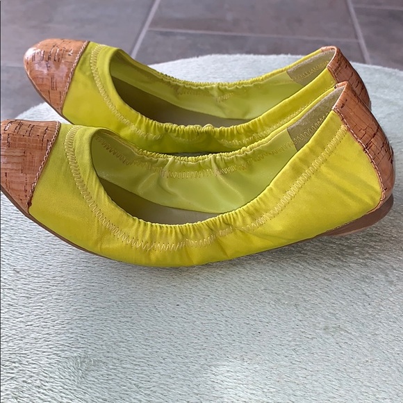 Neon Green Ballet Flats - Picture 3 of 3